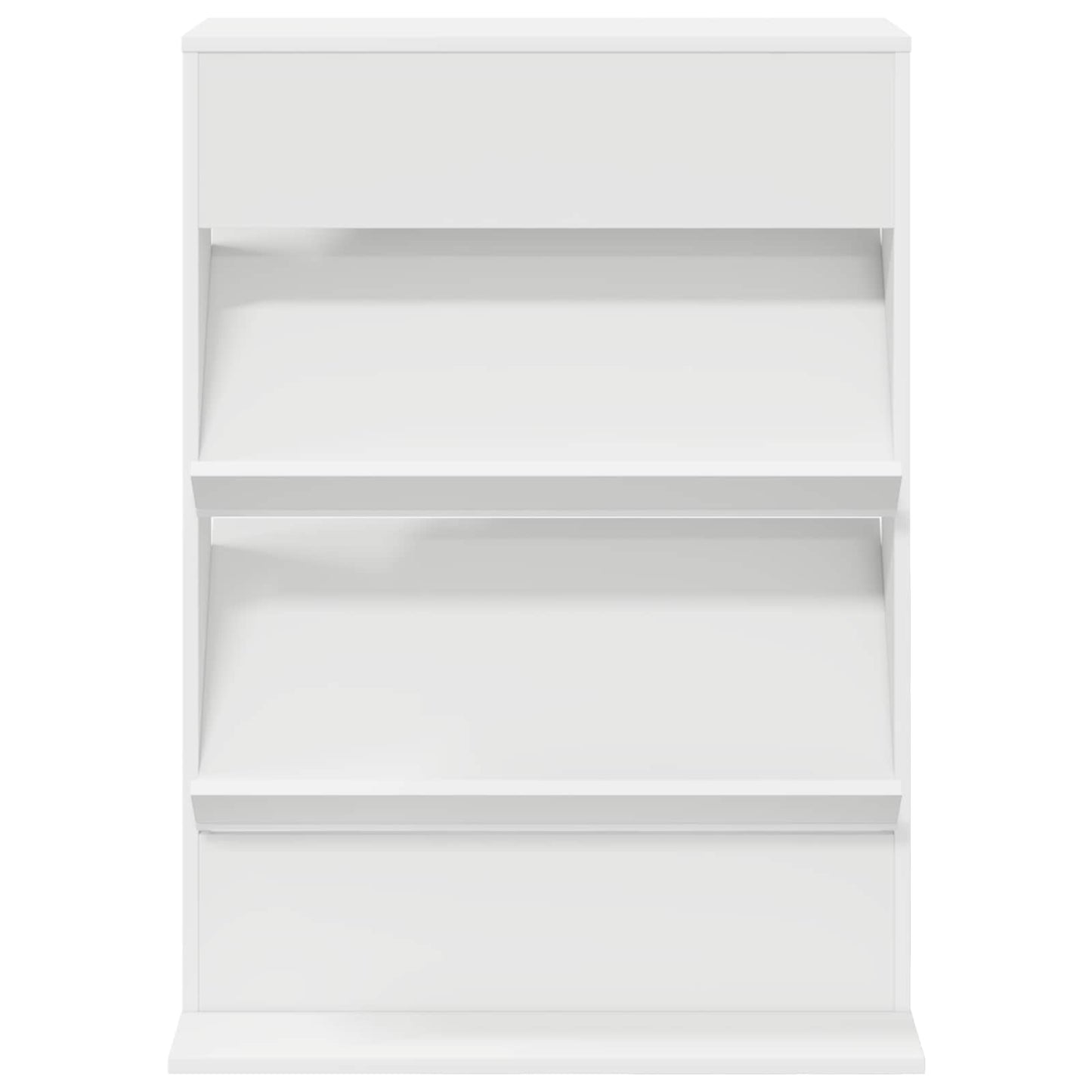Magasin Rack Hvid 70 x 41 x 96 cm Konstrueret træ