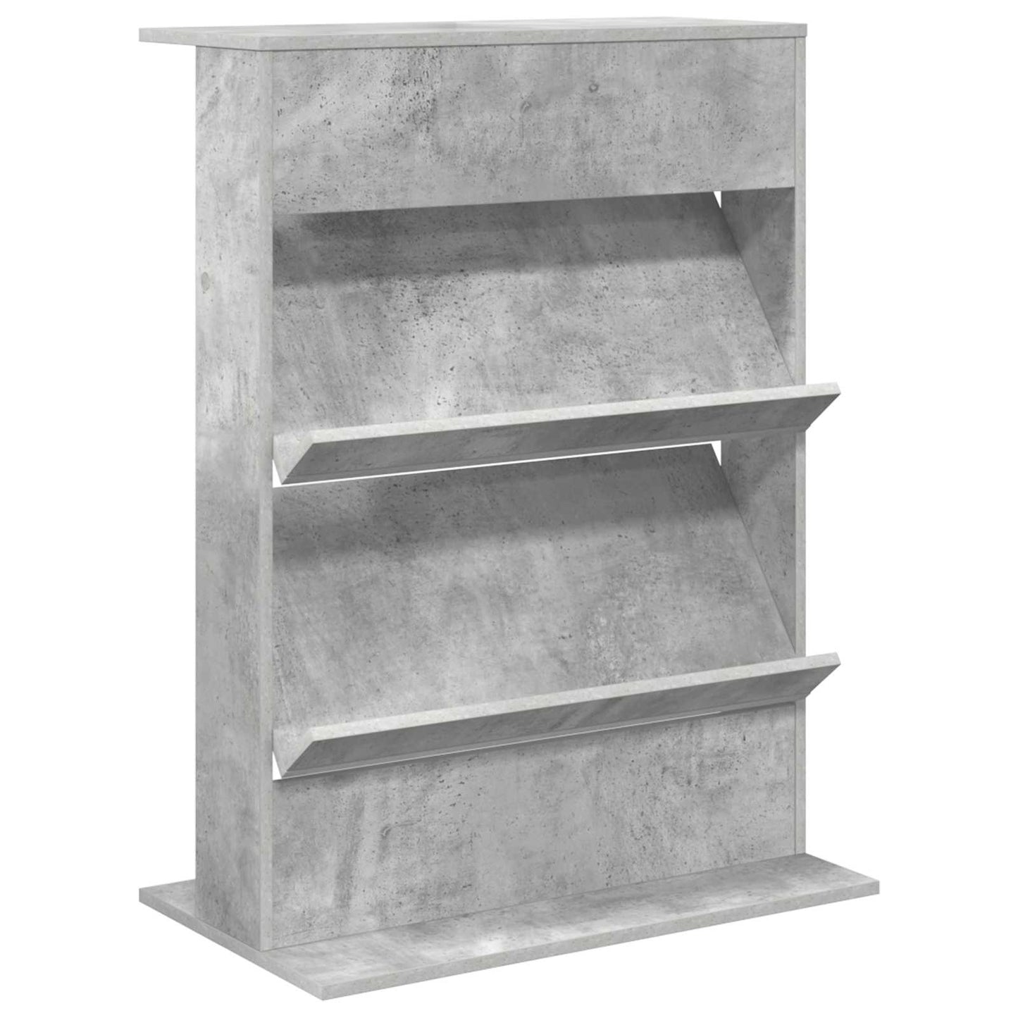 Magasin Rack Beton Grå 70 x 41 x 96 cm Konstrueret træ