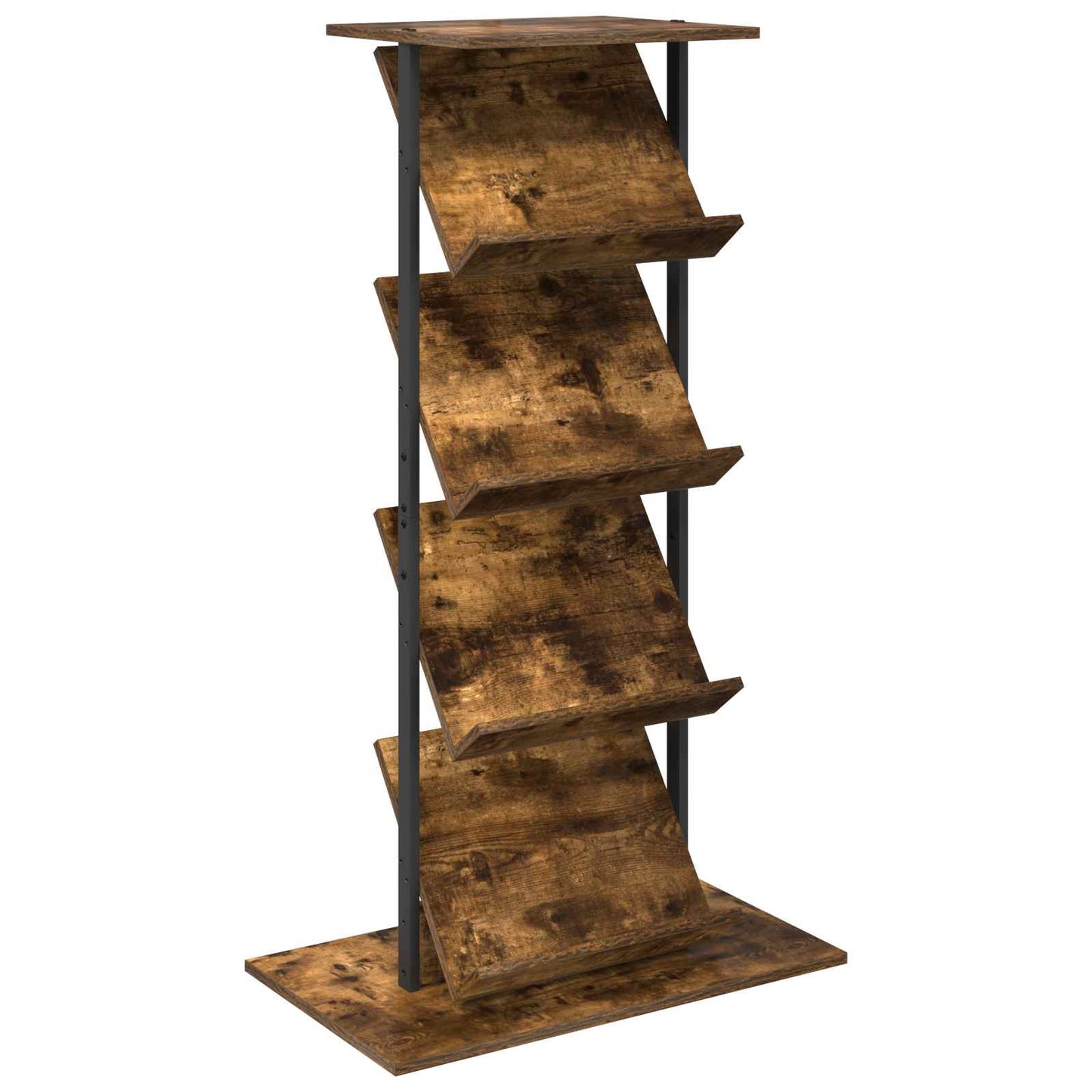 Magasin Rack Røget eg 68 x 40 x 123.5 cm Konstrueret træ