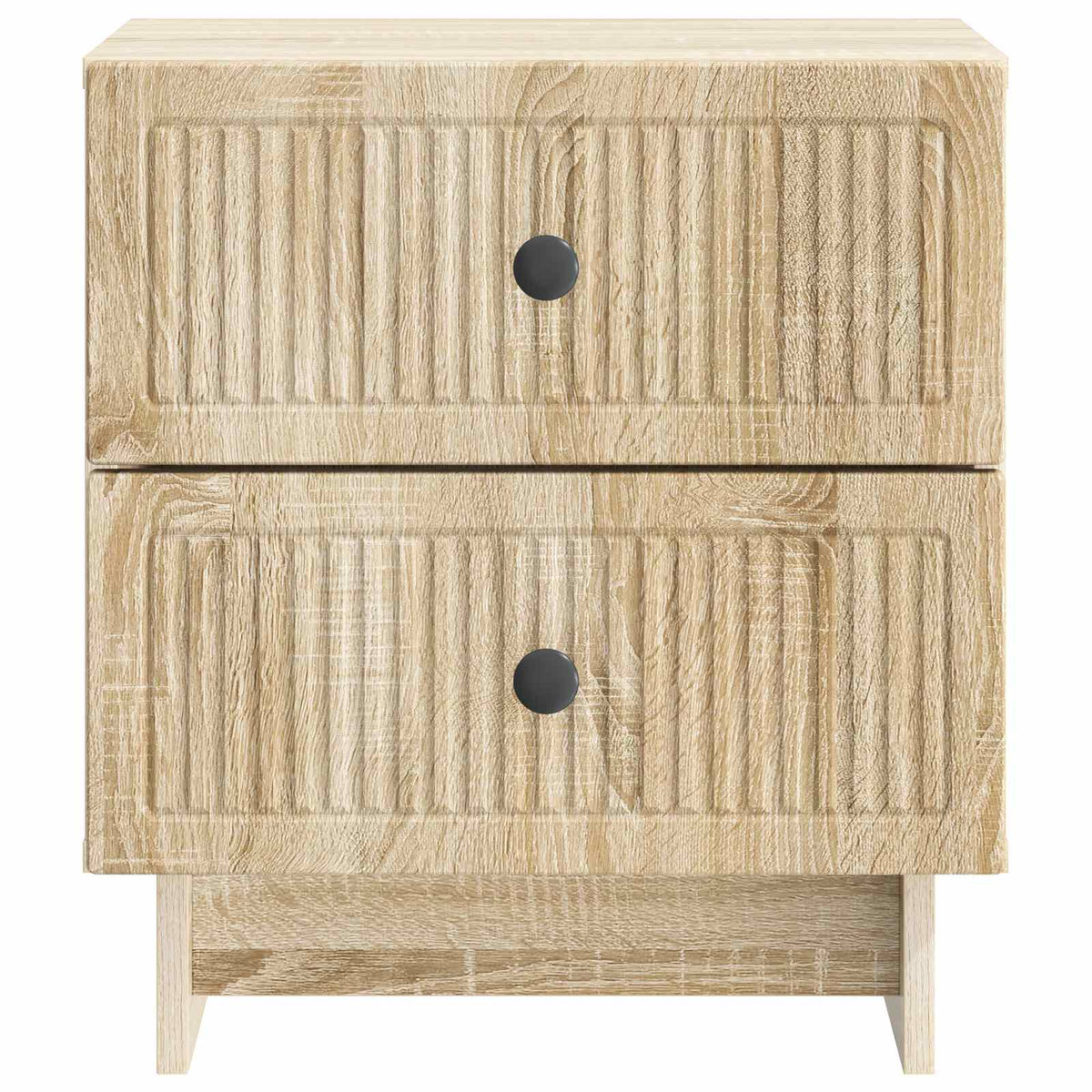 Natskab 2 stk. Sonoma-eg 43 x 34,5 x 47,5 cm Konstrueret træ