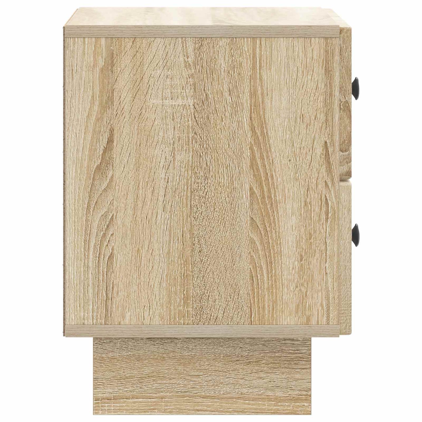 Natskab 2 stk. Sonoma-eg 43 x 34,5 x 47,5 cm Konstrueret træ