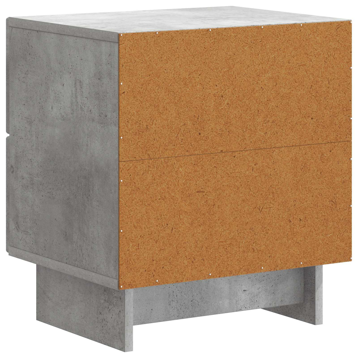 Natskab med skuffe Betongrå 43 x 34,5 x 47,5 cm Konstrueret træ