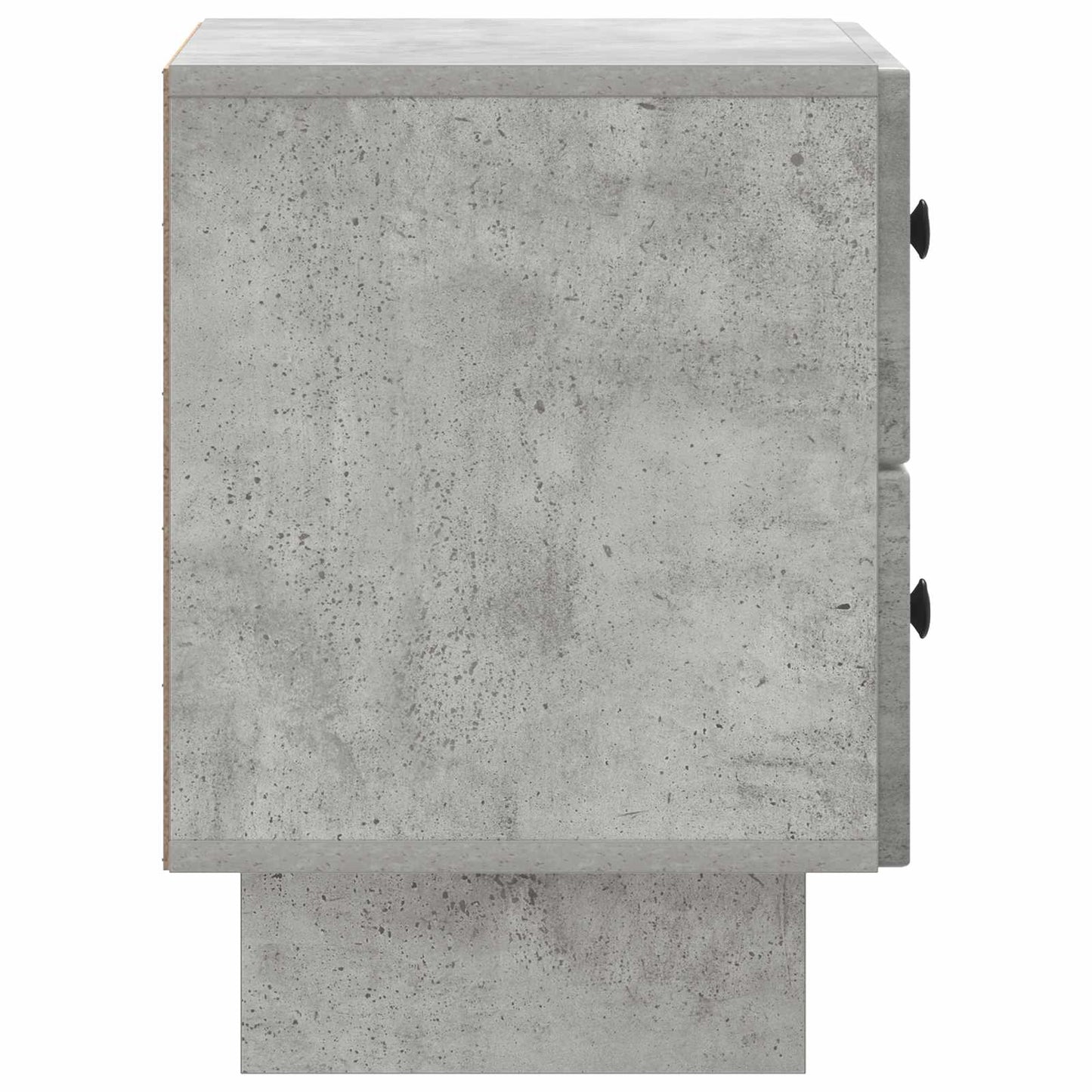 Natskab 2 stk. Betongrå 43 x 34,5 x 47,5 cm Konstrueret træ