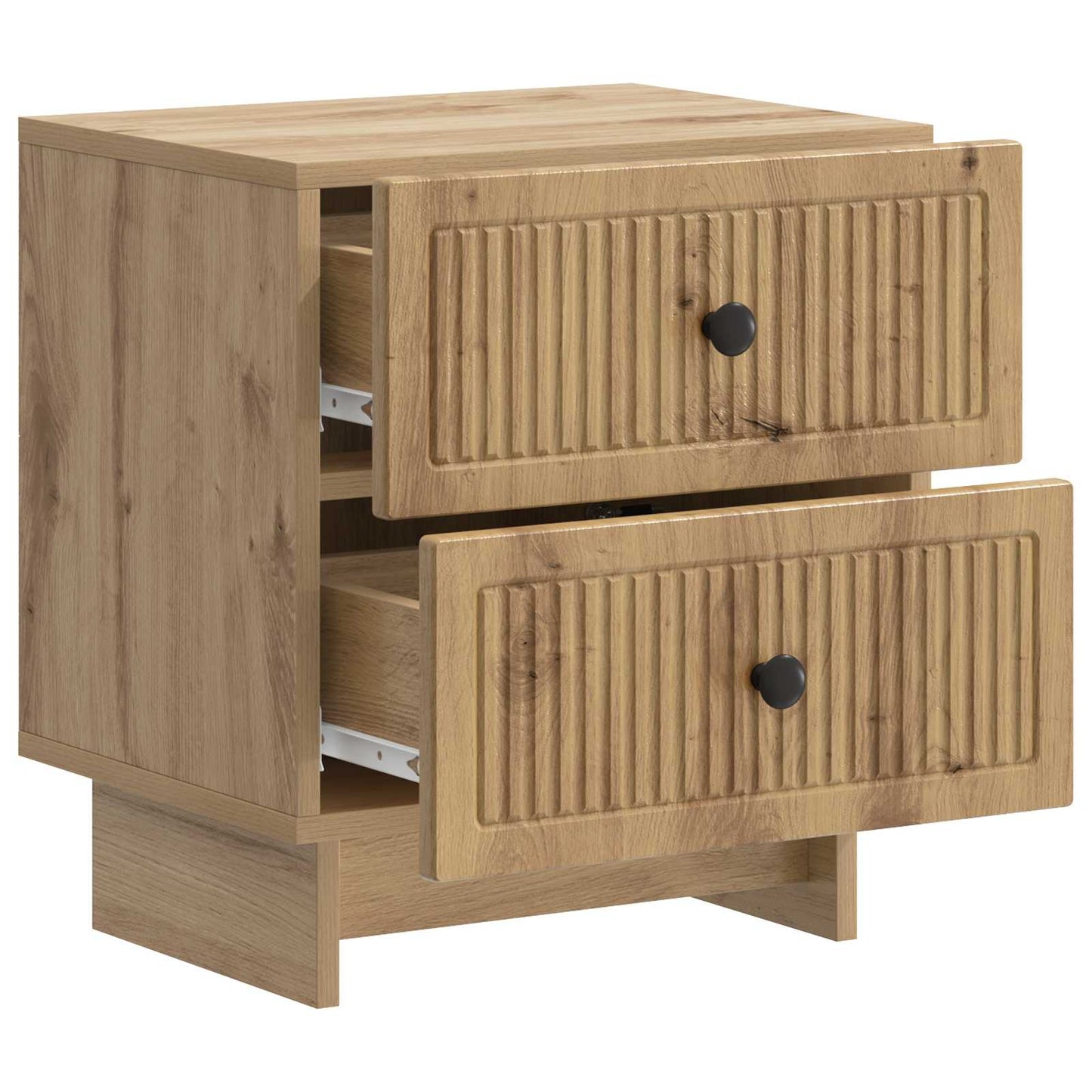 Natskab 2 stk. Artisan-eg 43 x 34,5 x 47,5 cm Konstrueret træ