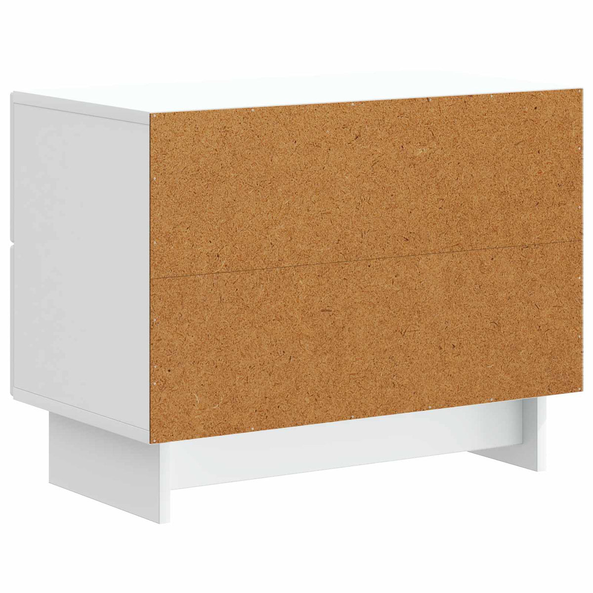 Natskab med skuffe Hvid 62 x 34,5 x 47,5 cm Konstrueret træ
