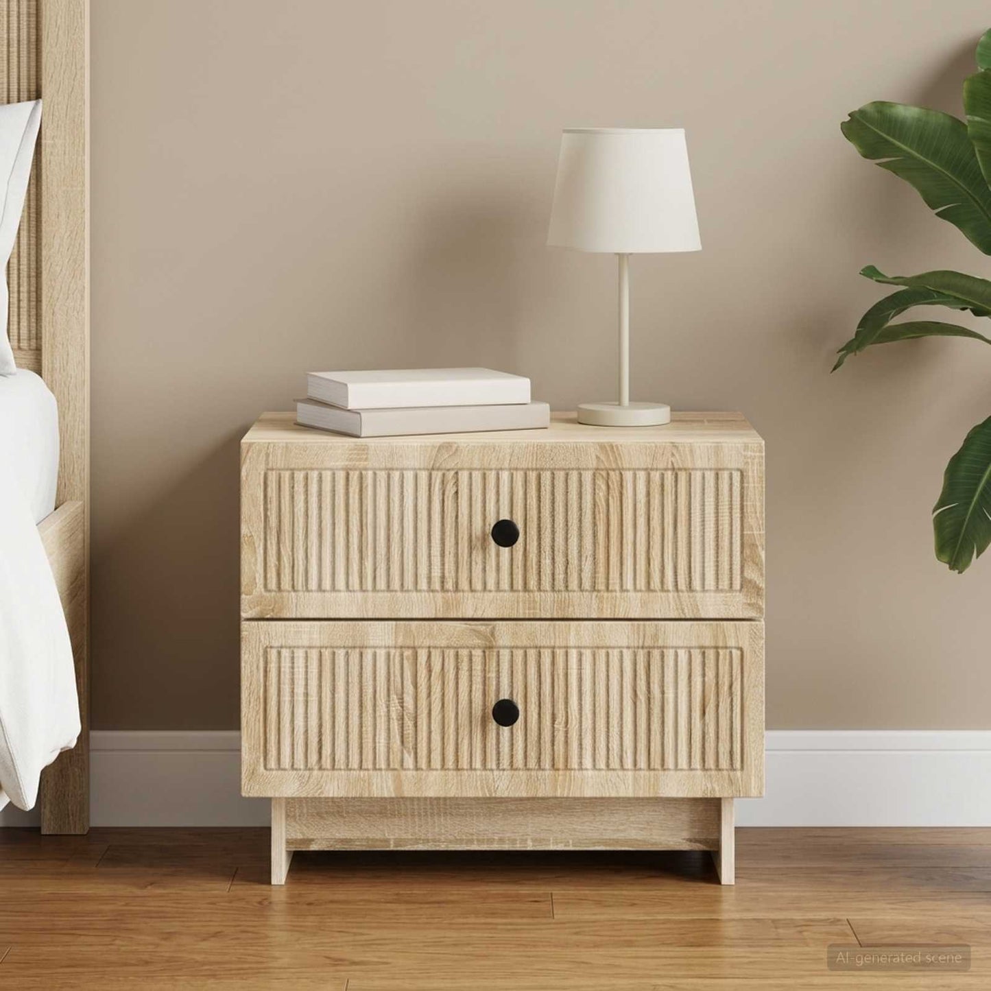 Natskab Sonoma-eg 62 x 34,5 x 47,5 cm Konstrueret træ
