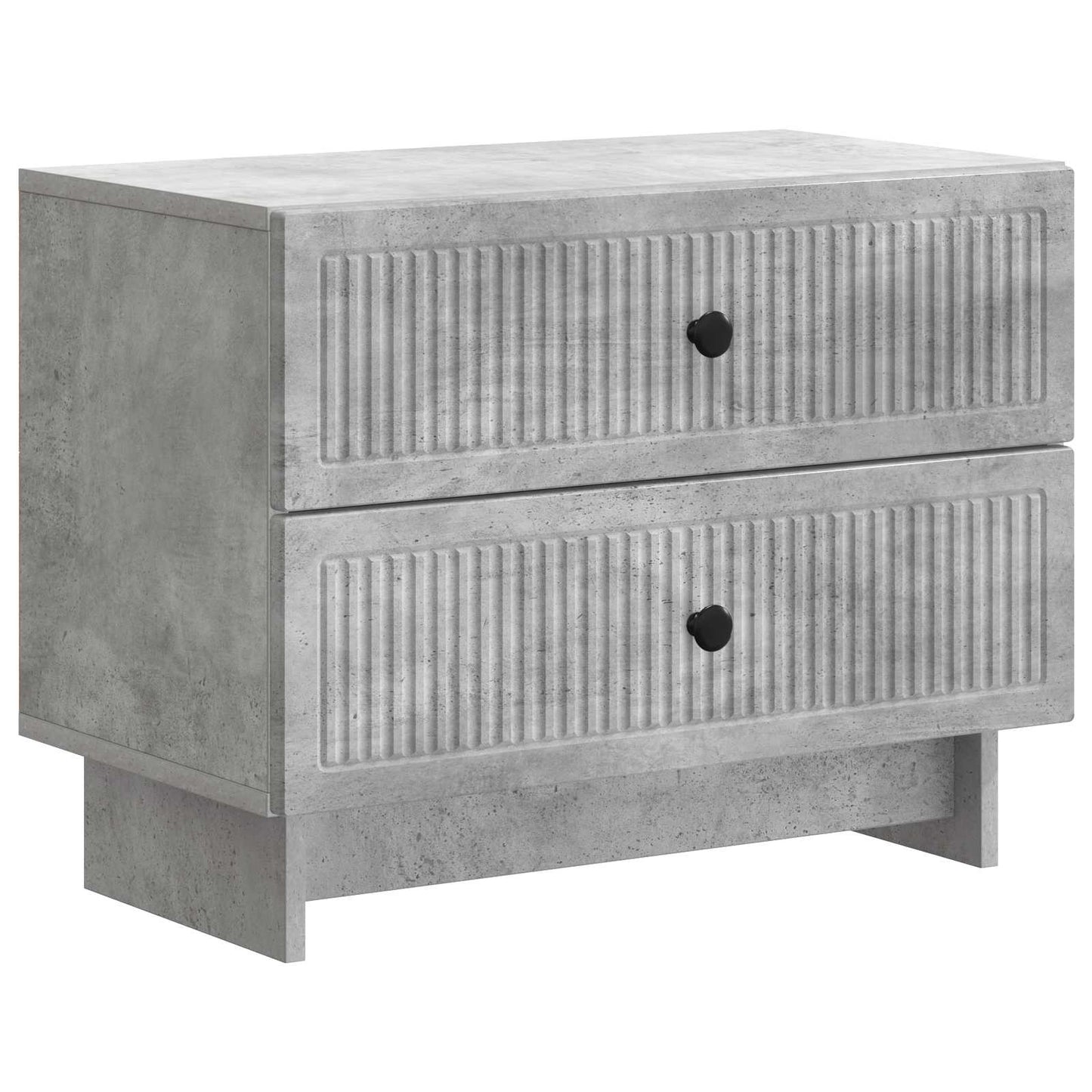 Natskab Betongrå 62 x 34,5 x 47,5 cm Konstrueret træ