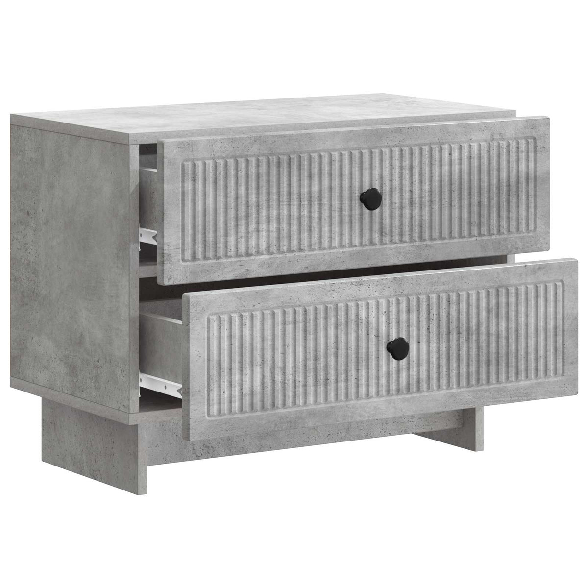 Natskab Betongrå 62 x 34,5 x 47,5 cm Konstrueret træ