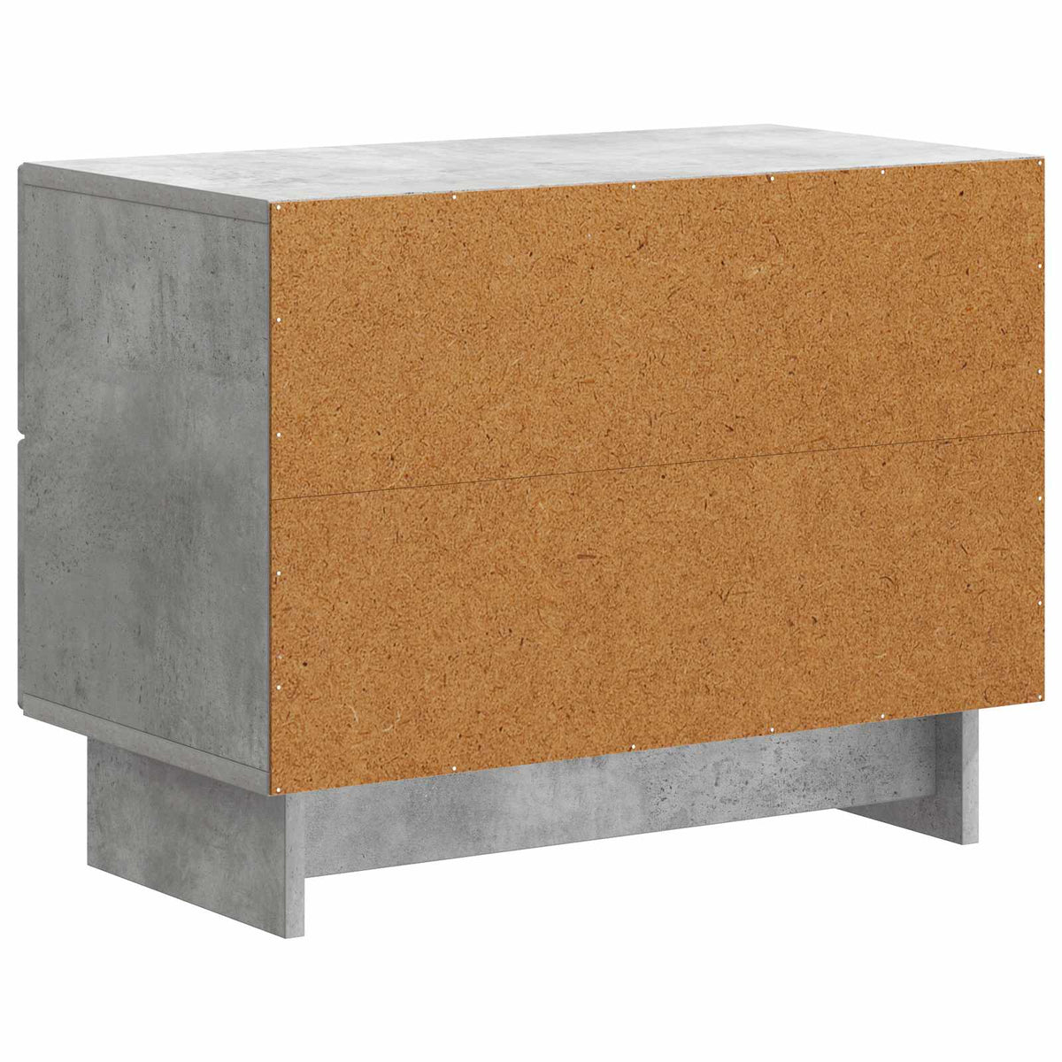 Natskab Betongrå 62 x 34,5 x 47,5 cm Konstrueret træ