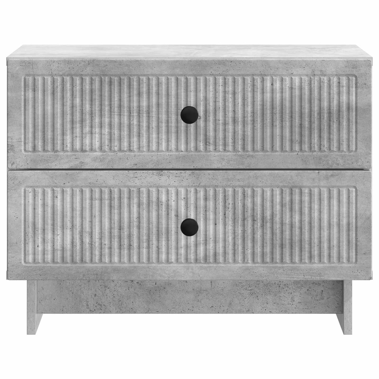 Natskab Betongrå 62 x 34,5 x 47,5 cm Konstrueret træ
