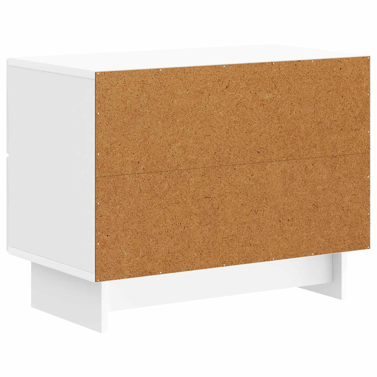 Natskab Hvid højglans 62 x 34,5 x 47,5 cm Konstrueret træ