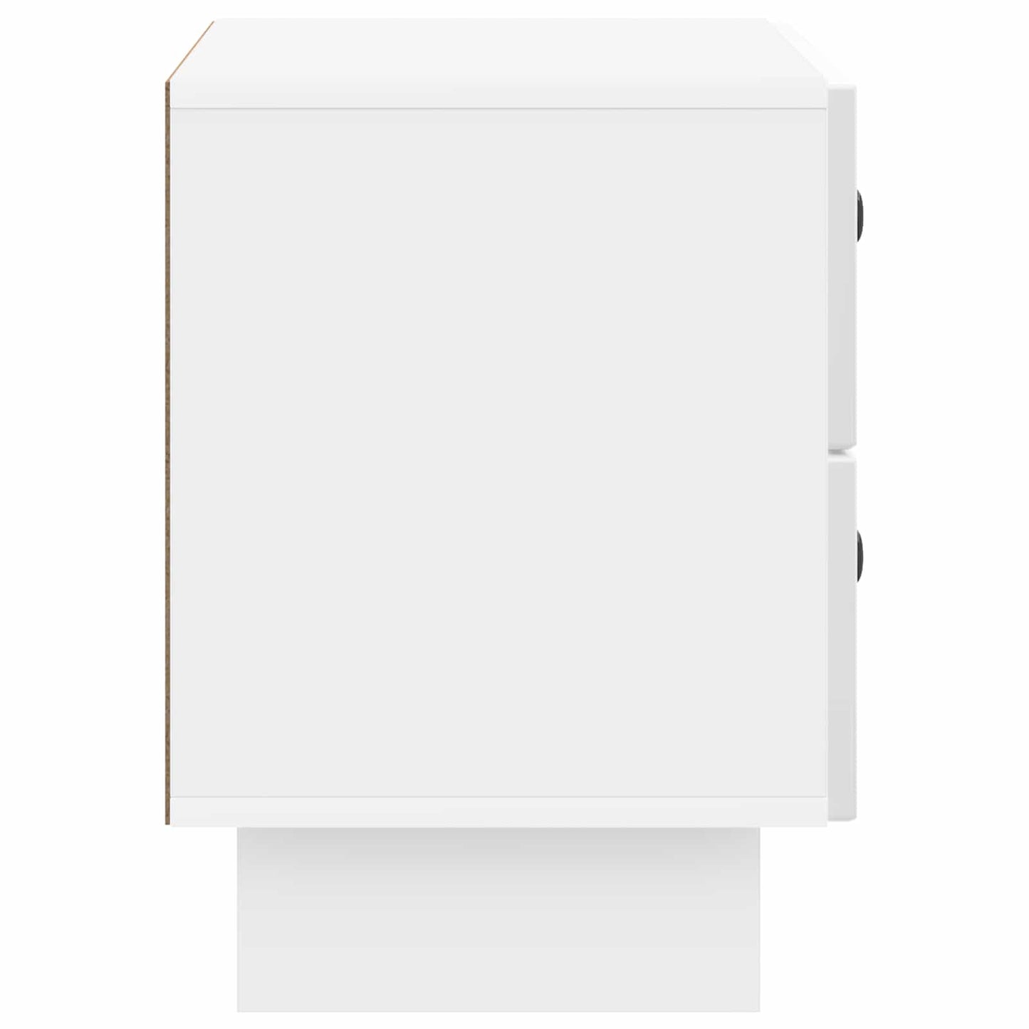 Natskab Hvid højglans 62 x 34,5 x 47,5 cm Konstrueret træ