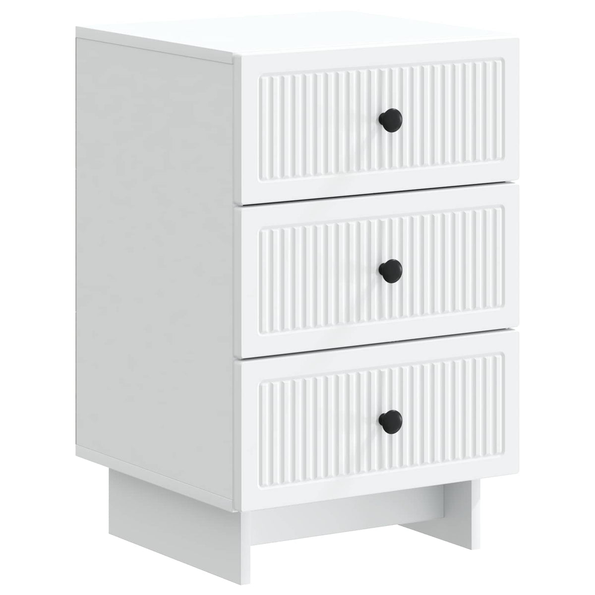Natskab med skuffe Hvid 43 x 41 x 66,5 cm Konstrueret træ