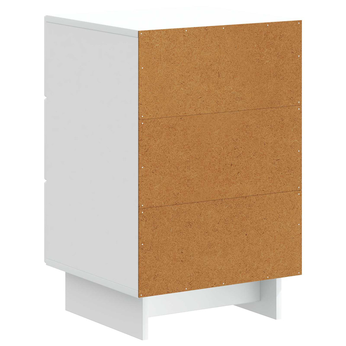 Natskab med skuffe Hvid 43 x 41 x 66,5 cm Konstrueret træ