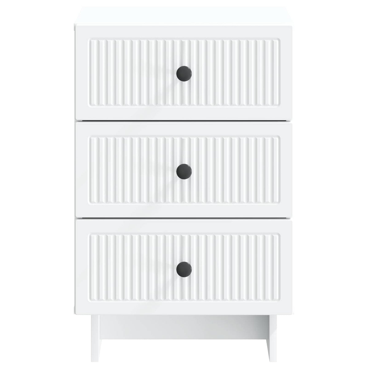 Natskab med skuffe Hvid 43 x 41 x 66,5 cm Konstrueret træ