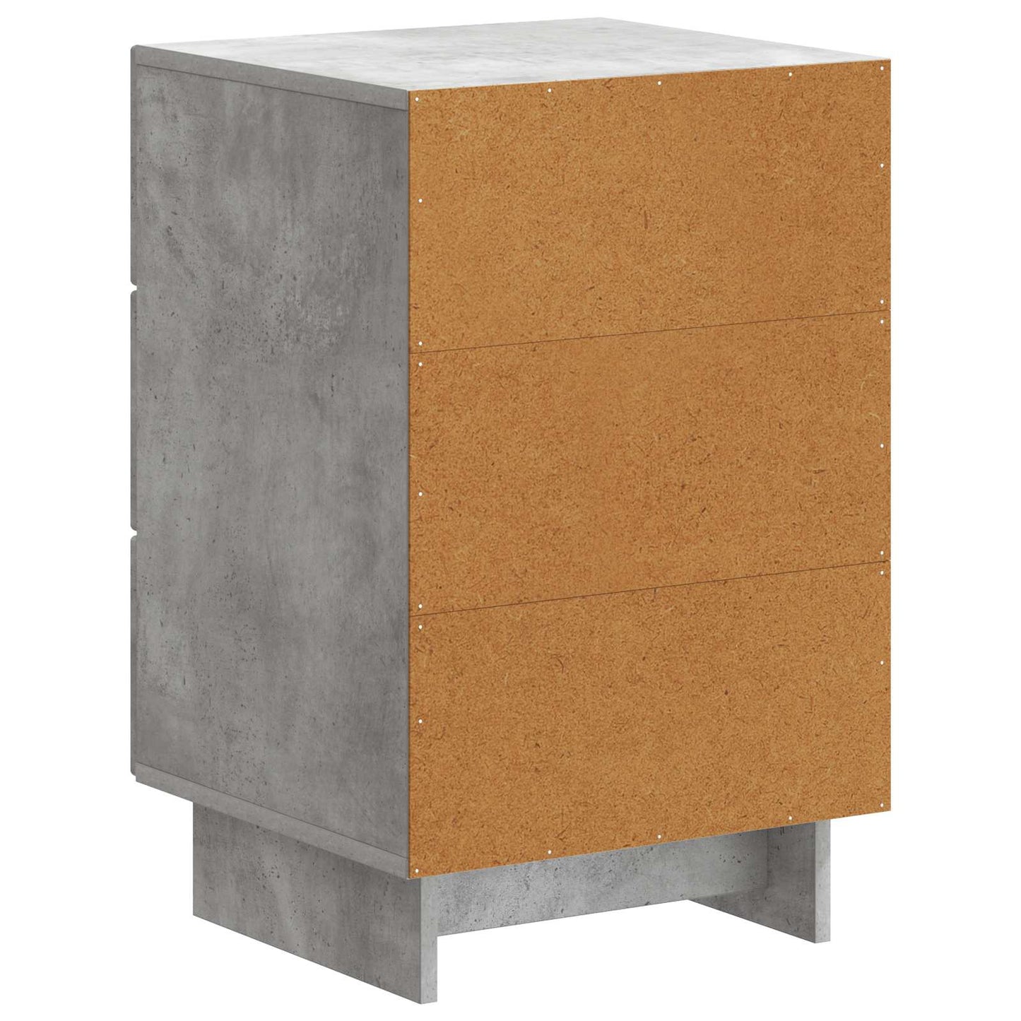 Natskab med skuffe Betongrå 43 x 41 x 66,5 cm Konstrueret træ
