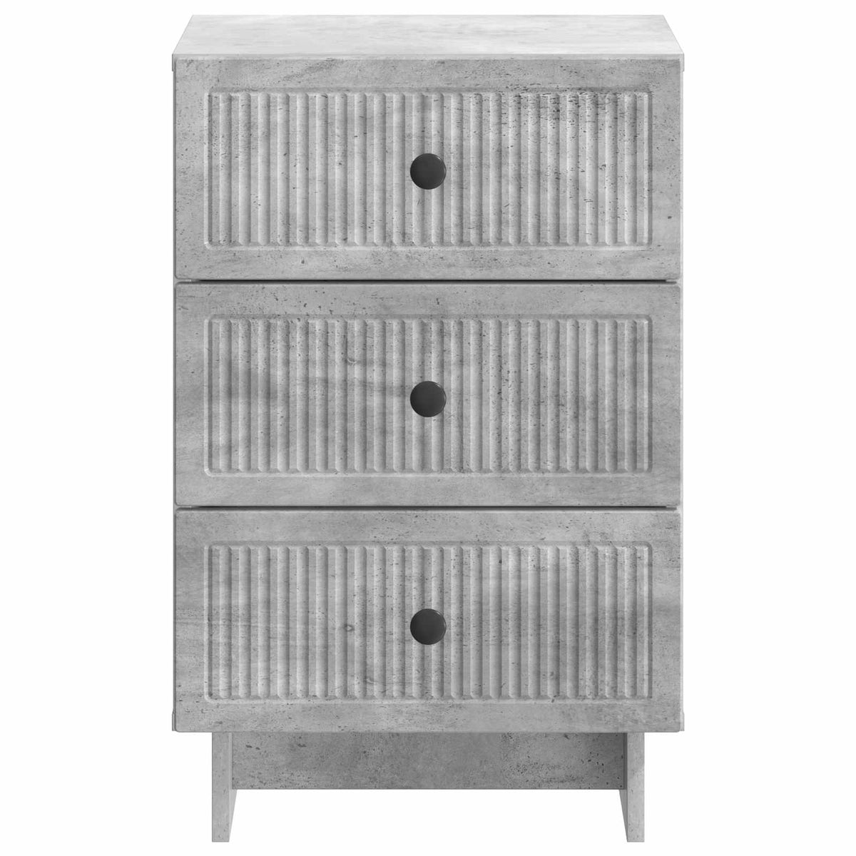Natskab med skuffe Betongrå 43 x 41 x 66,5 cm Konstrueret træ