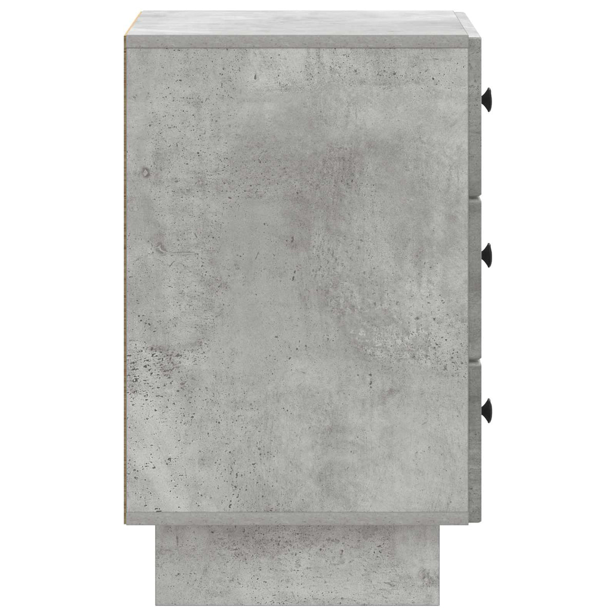 Natskab med skuffe Betongrå 43 x 41 x 66,5 cm Konstrueret træ