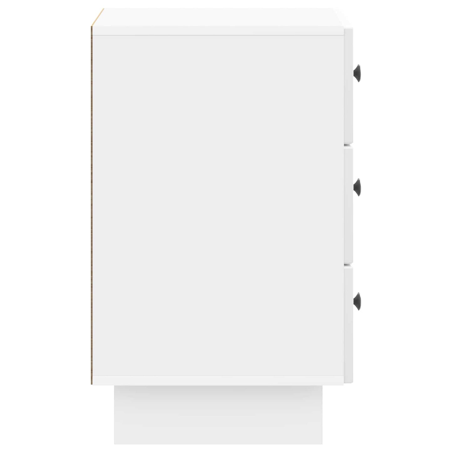 Natskab Hvid højglans 43 x 41 x 66,5 cm Konstrueret træ
