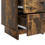 Natskab med skuffe Røget eg 43 x 41 x 66,5 cm Konstrueret træ