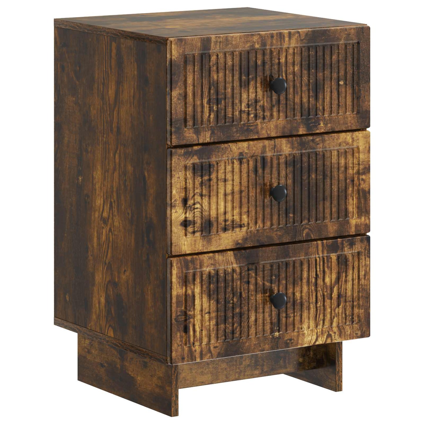 Natskab med skuffe Røget eg 43 x 41 x 66,5 cm Konstrueret træ