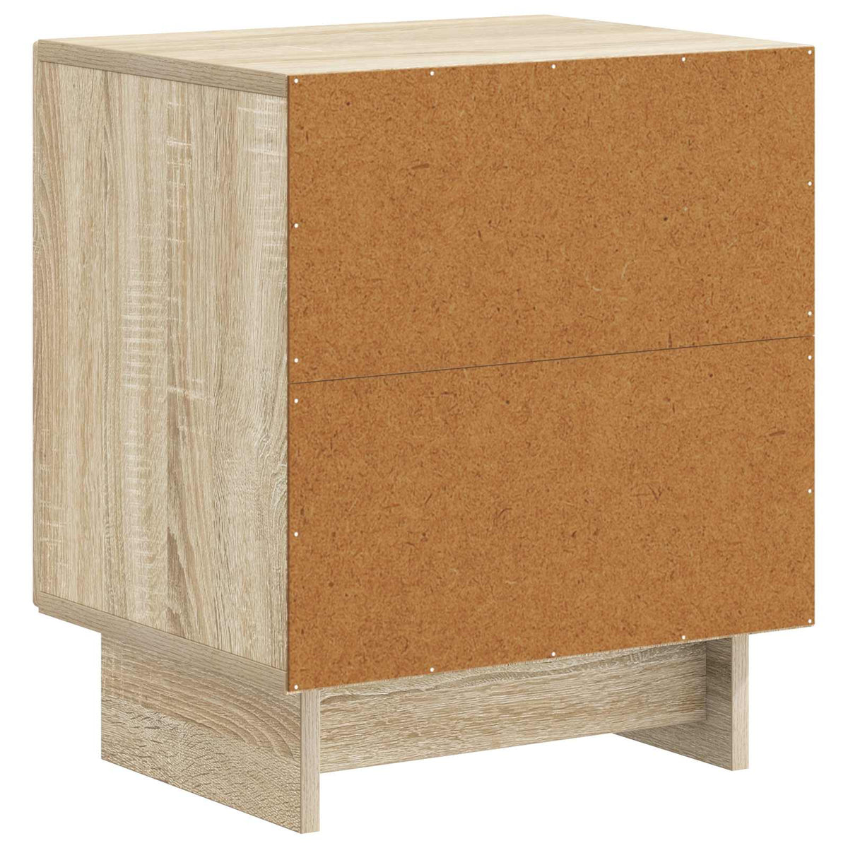 Natskab 2 stk. Sonoma-eg 43 x 34,5 x 50 cm Konstrueret træ