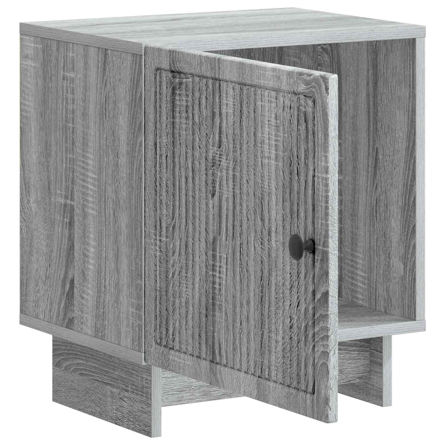 Natskab 2 stk. Grå sonoma-eg 43 x 34,5 x 50 cm Konstrueret træ