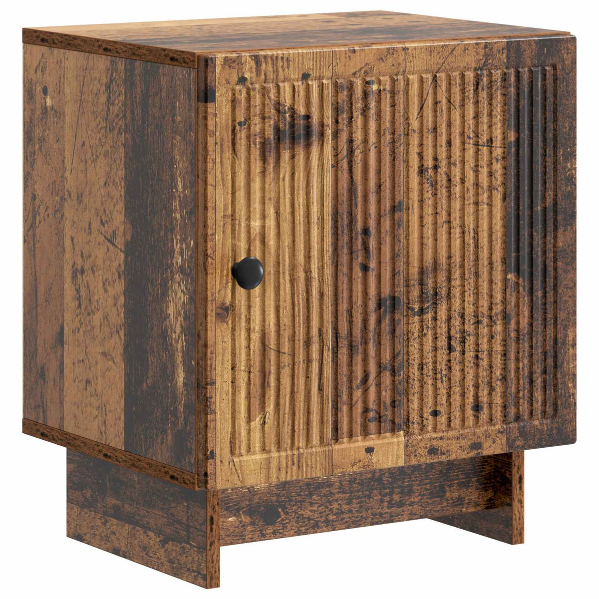 Natskab 2 stk. Gammelt træ 43 x 34,5 x 50 cm Konstrueret træ