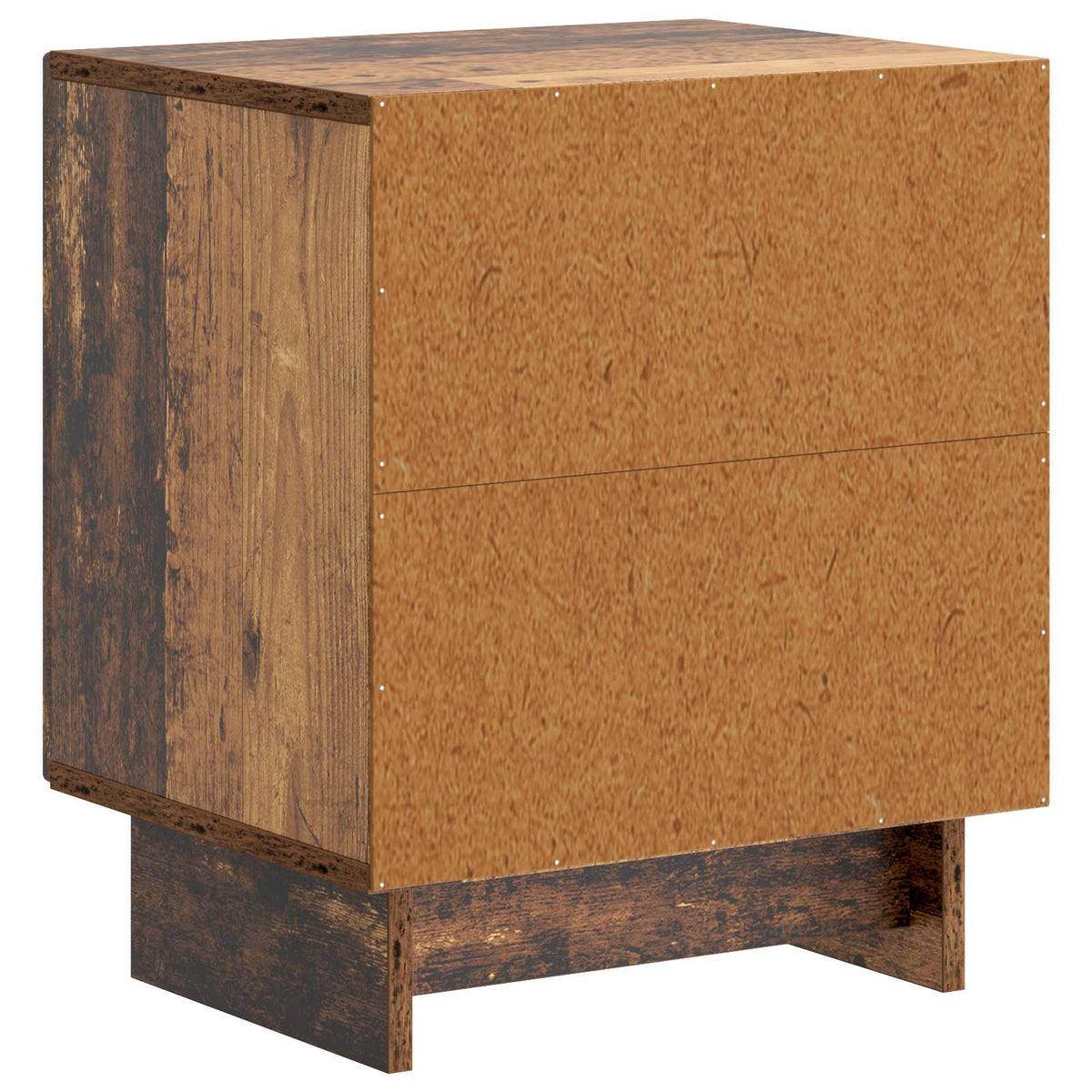 Natskab 2 stk. Gammelt træ 43 x 34,5 x 50 cm Konstrueret træ