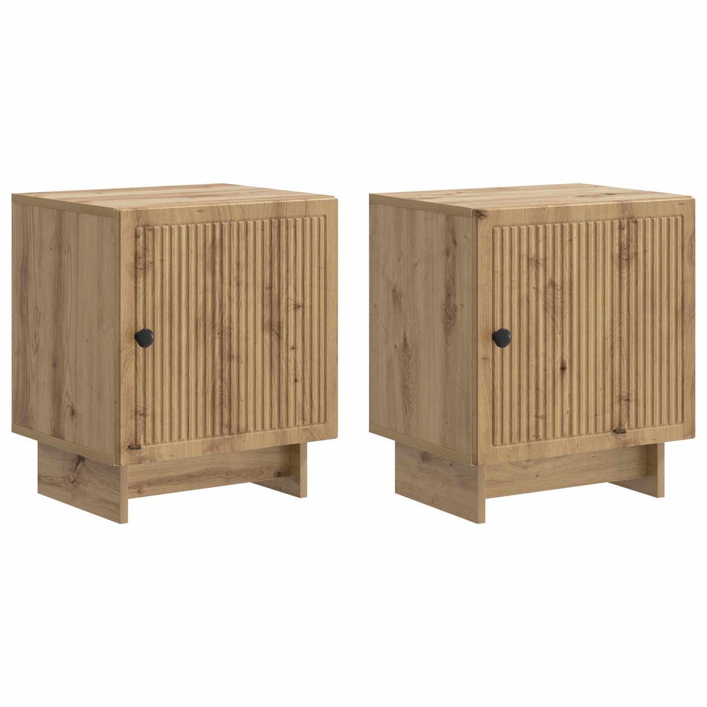 Natskab 2 stk. Artisan-eg 43 x 34,5 x 50 cm Konstrueret træ