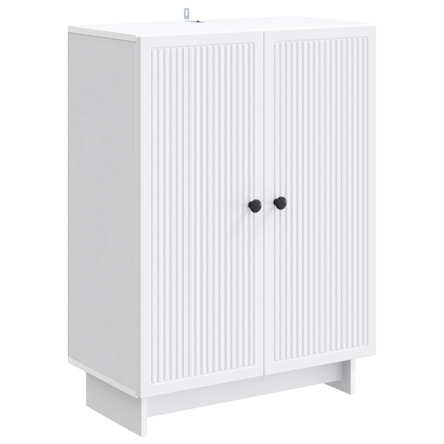 Sideboard Hvid 66 x 34,5 x 90 cm Konstrueret træ