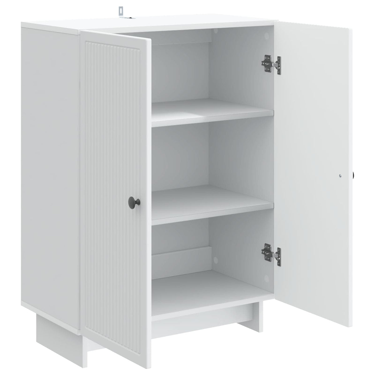 Sideboard Hvid 66 x 34,5 x 90 cm Konstrueret træ