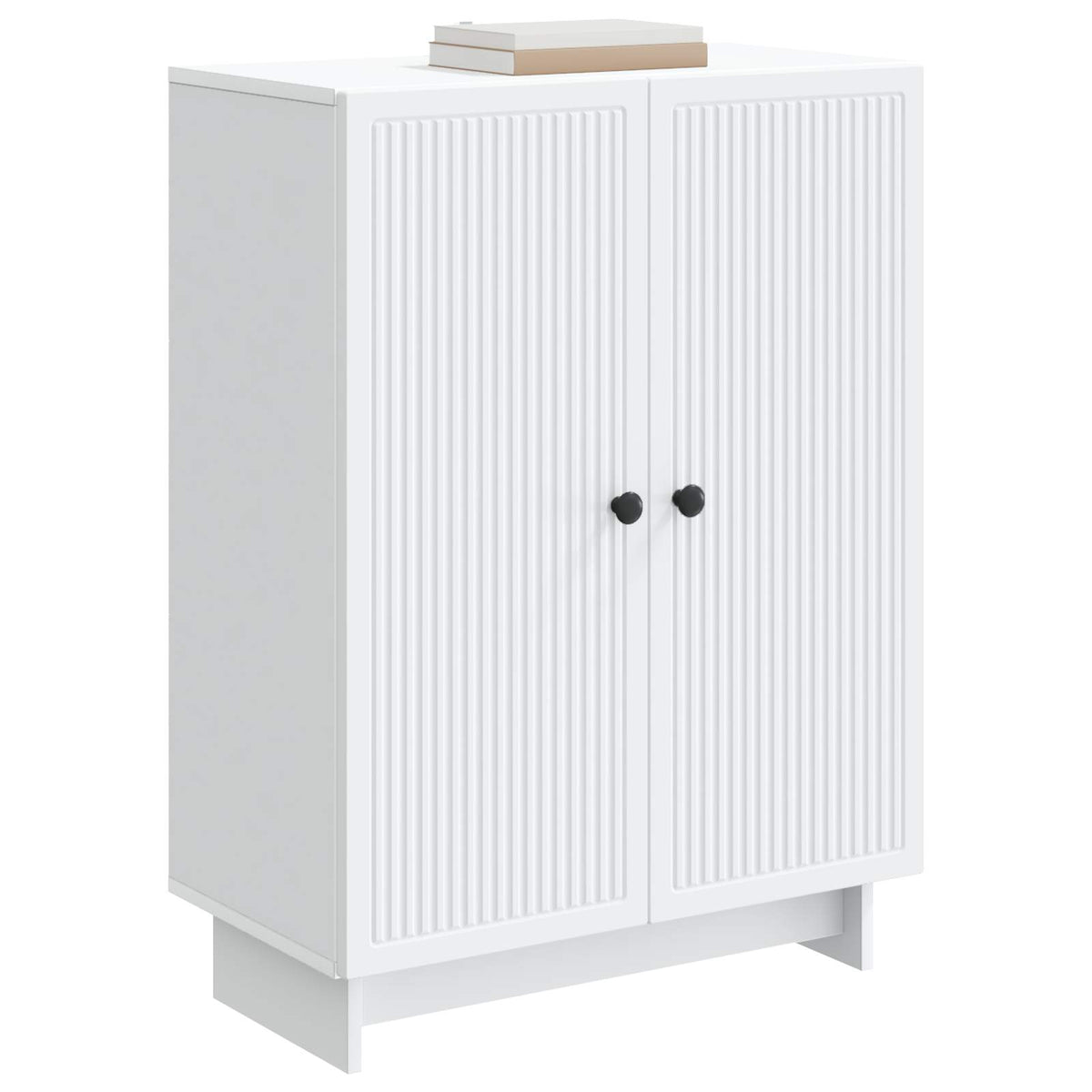 Sideboard Hvid 66 x 34,5 x 90 cm Konstrueret træ
