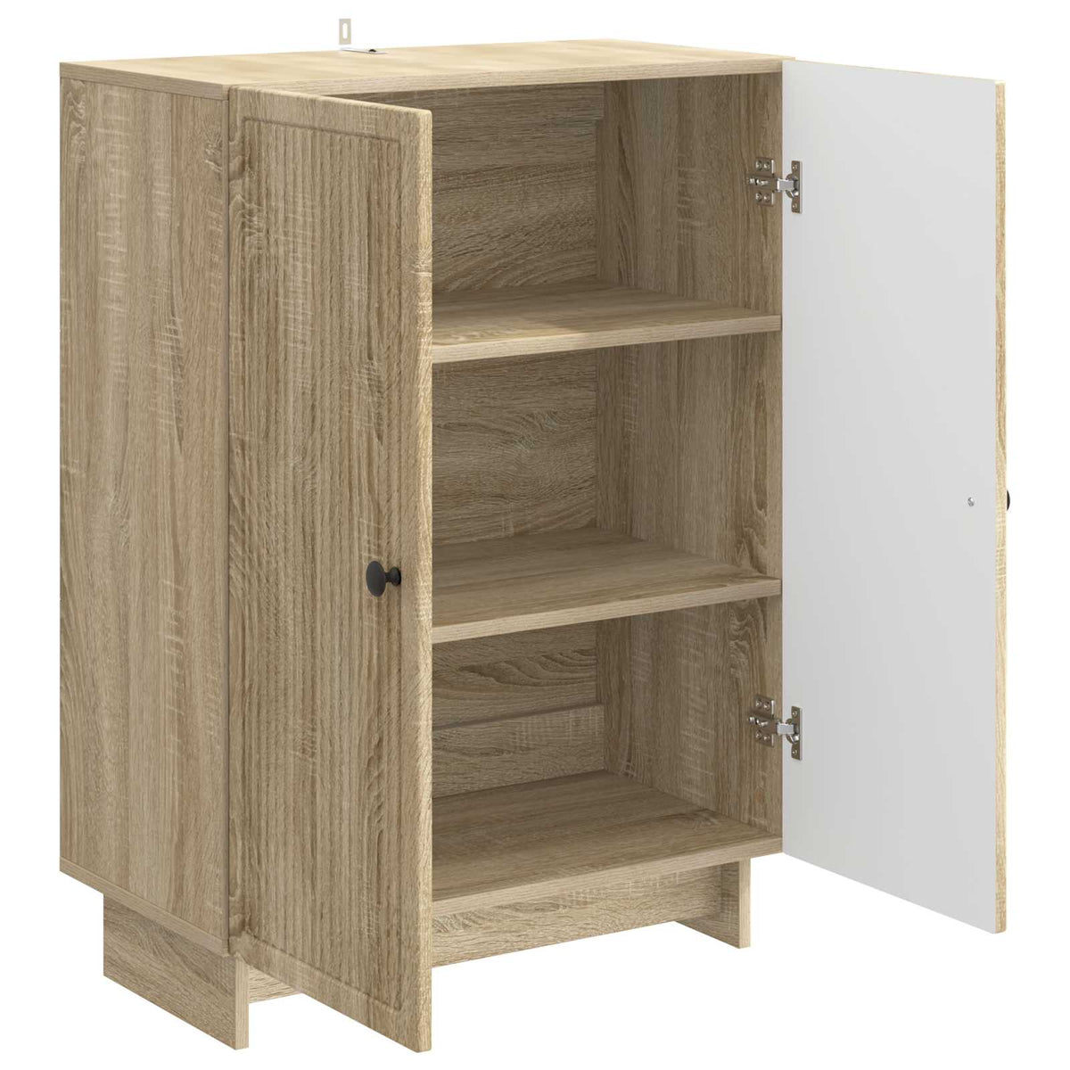 Sideboard Sonoma-eg 66 x 34,5 x 90 cm Konstrueret træ