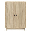 Sideboard Sonoma-eg 66 x 34,5 x 90 cm Konstrueret træ