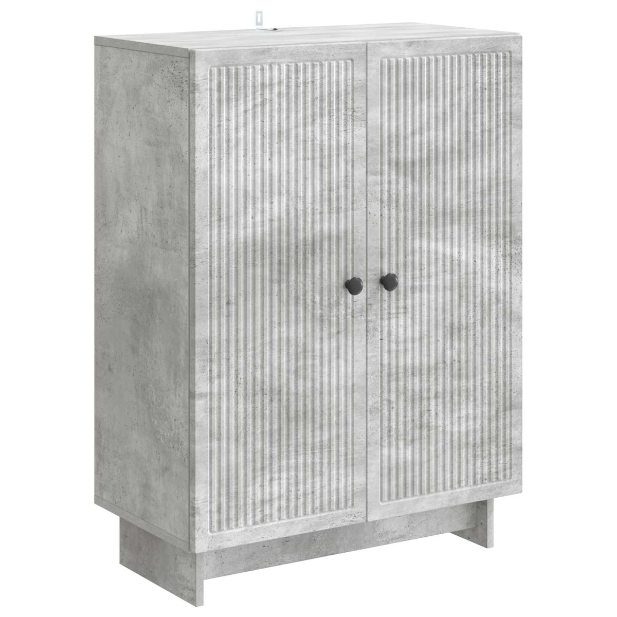 Sideboard Betongrå 66 x 34,5 x 90 cm Konstrueret træ
