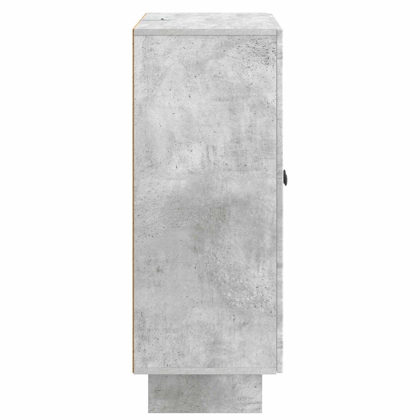 Sideboard Betongrå 66 x 34,5 x 90 cm Konstrueret træ