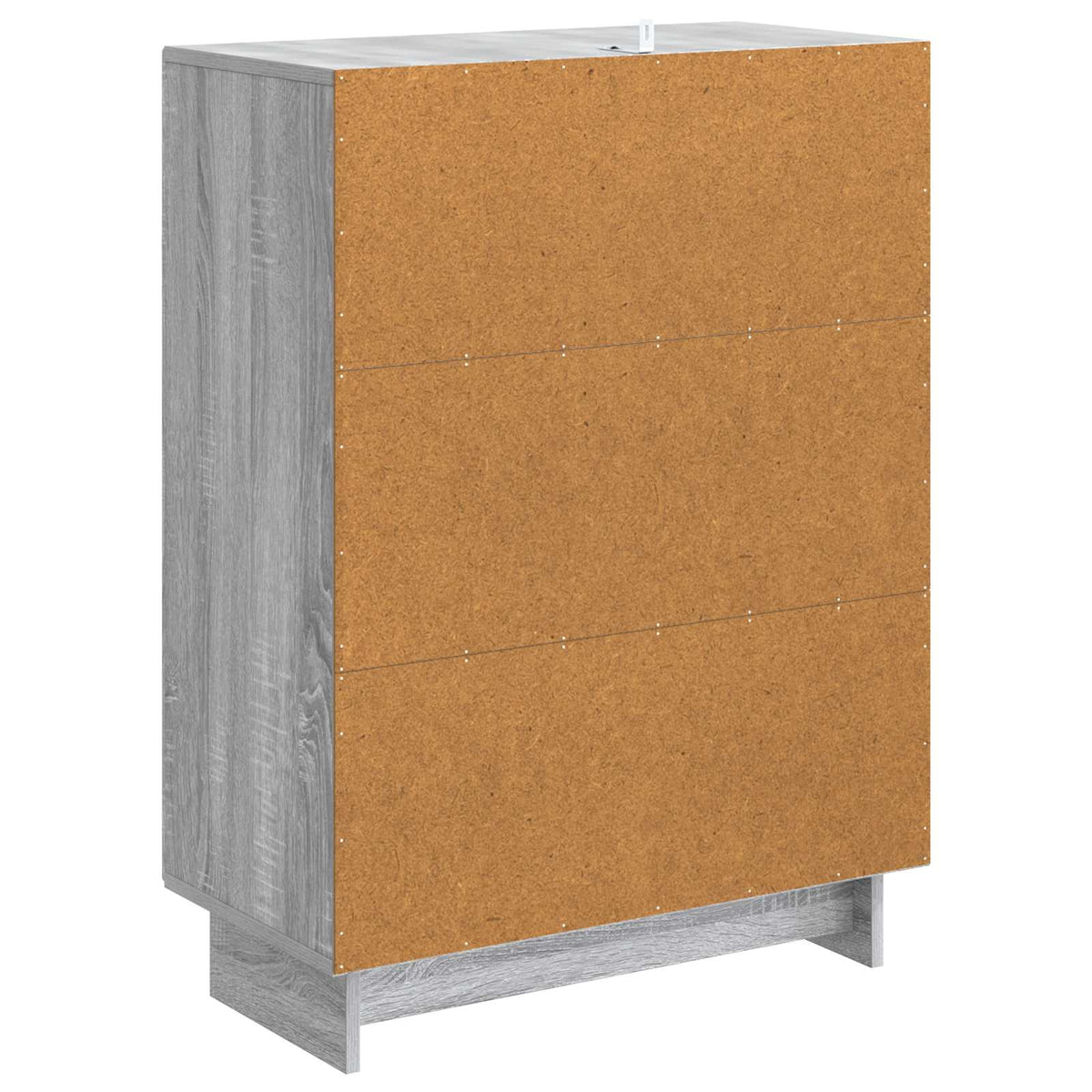 Sideboard Grå sonoma-eg 66 x 34,5 x 90 cm Konstrueret træ