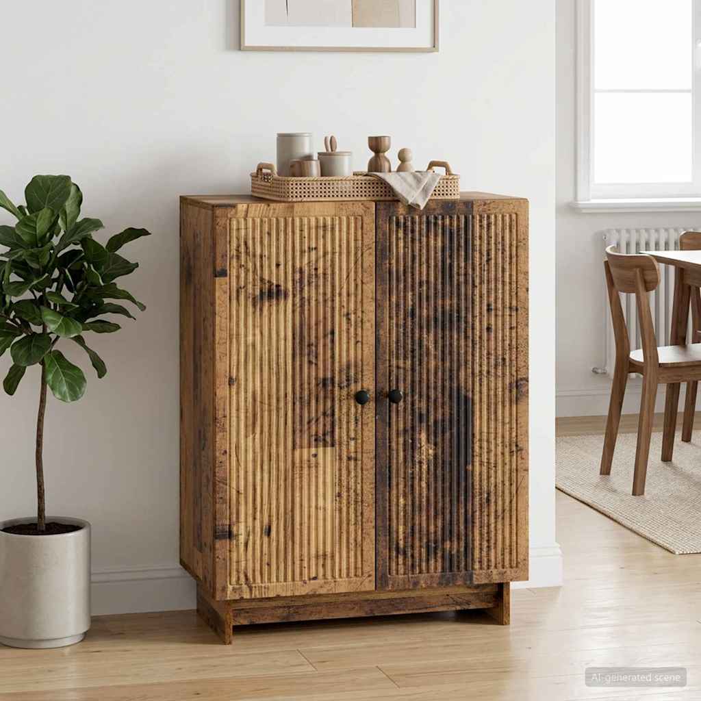 Sideboard Gammelt træ 66 x 34,5 x 90 cm Konstrueret træ
