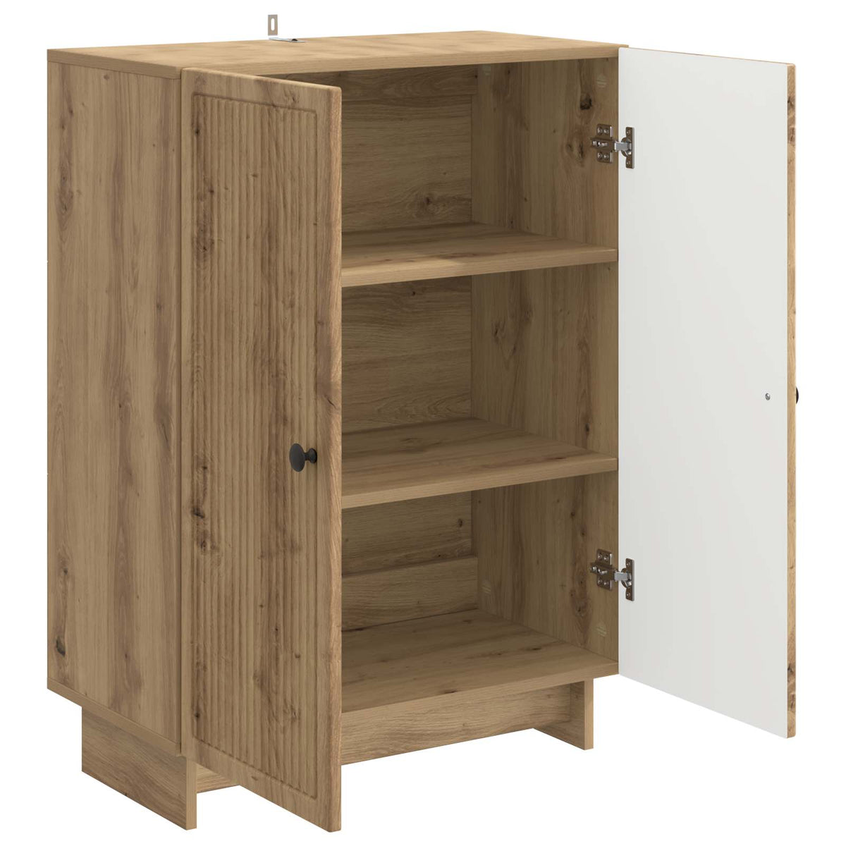 Sideboard Artisan-eg 66 x 34,5 x 90 cm Konstrueret træ