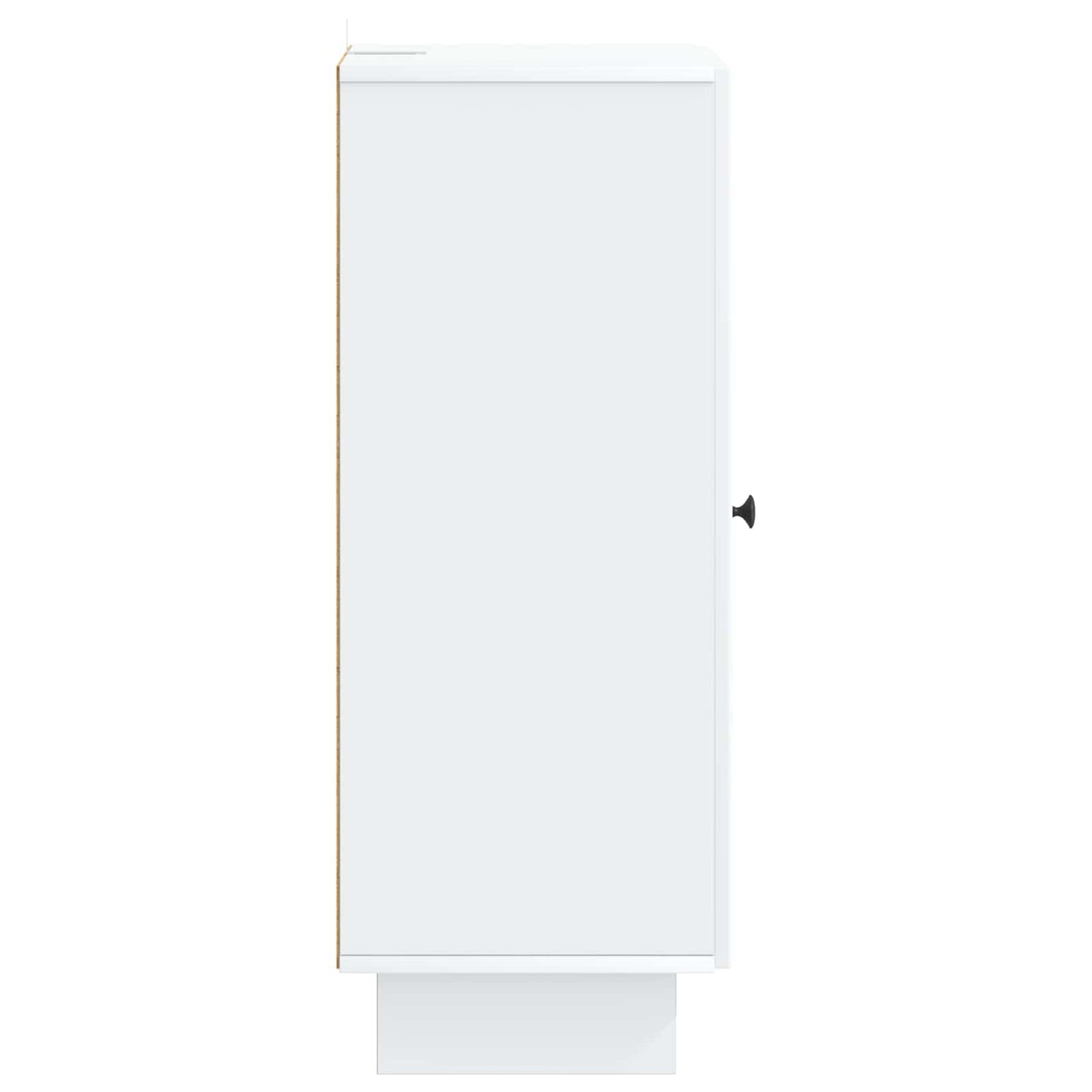 Sideboard Hvid 33 x 34,5 x 90 cm Konstrueret træ