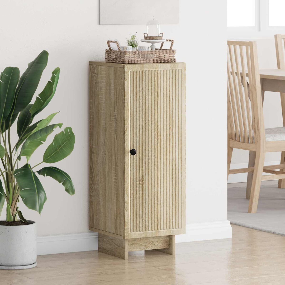 Sideboard Sonoma-eg 33 x 34,5 x 90 cm Konstrueret træ