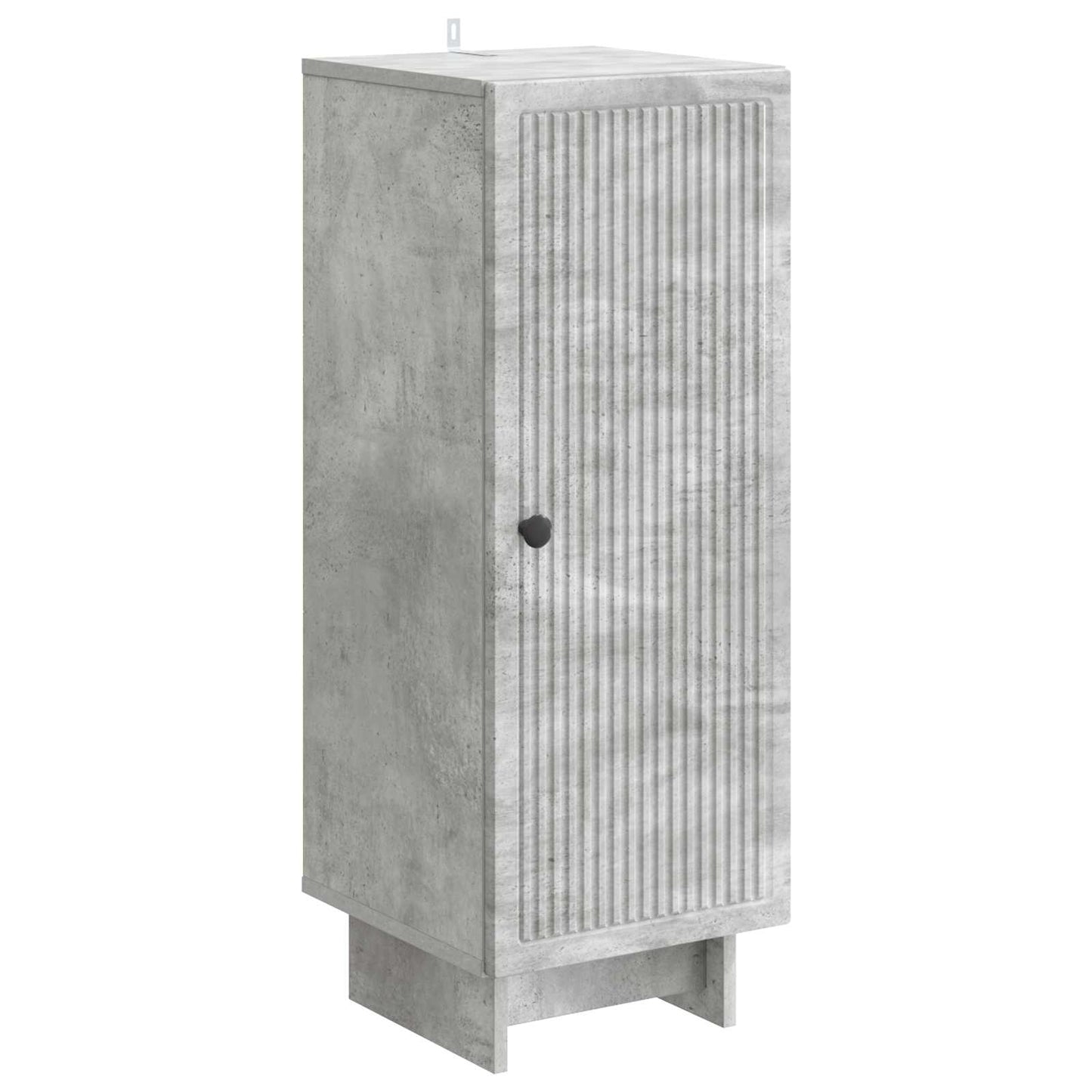 Sideboard Betongrå 33 x 34,5 x 90 cm Konstrueret træ