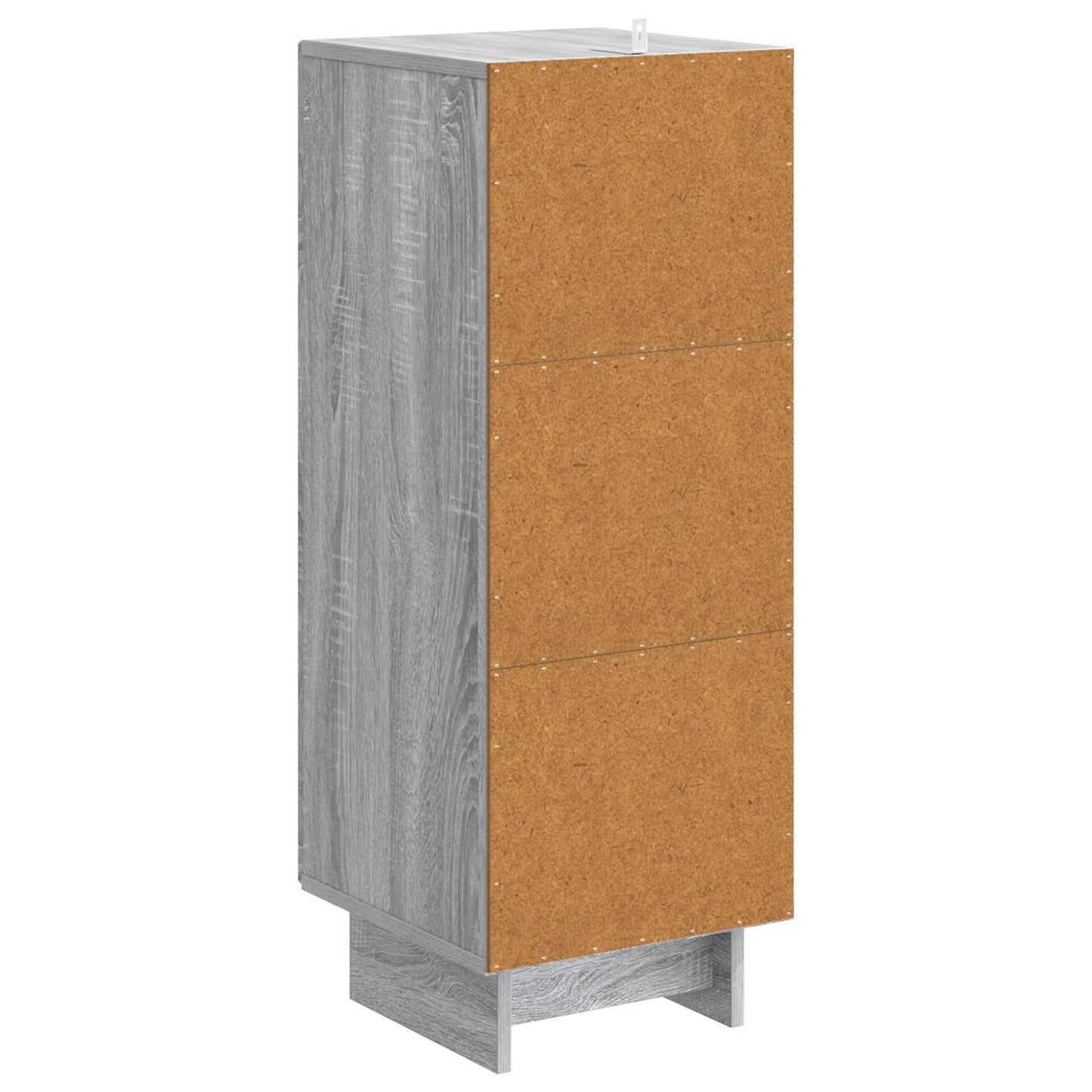 Sideboard Grå Sonoma 33 x 34,5 x 90 cm Konstrueret træ