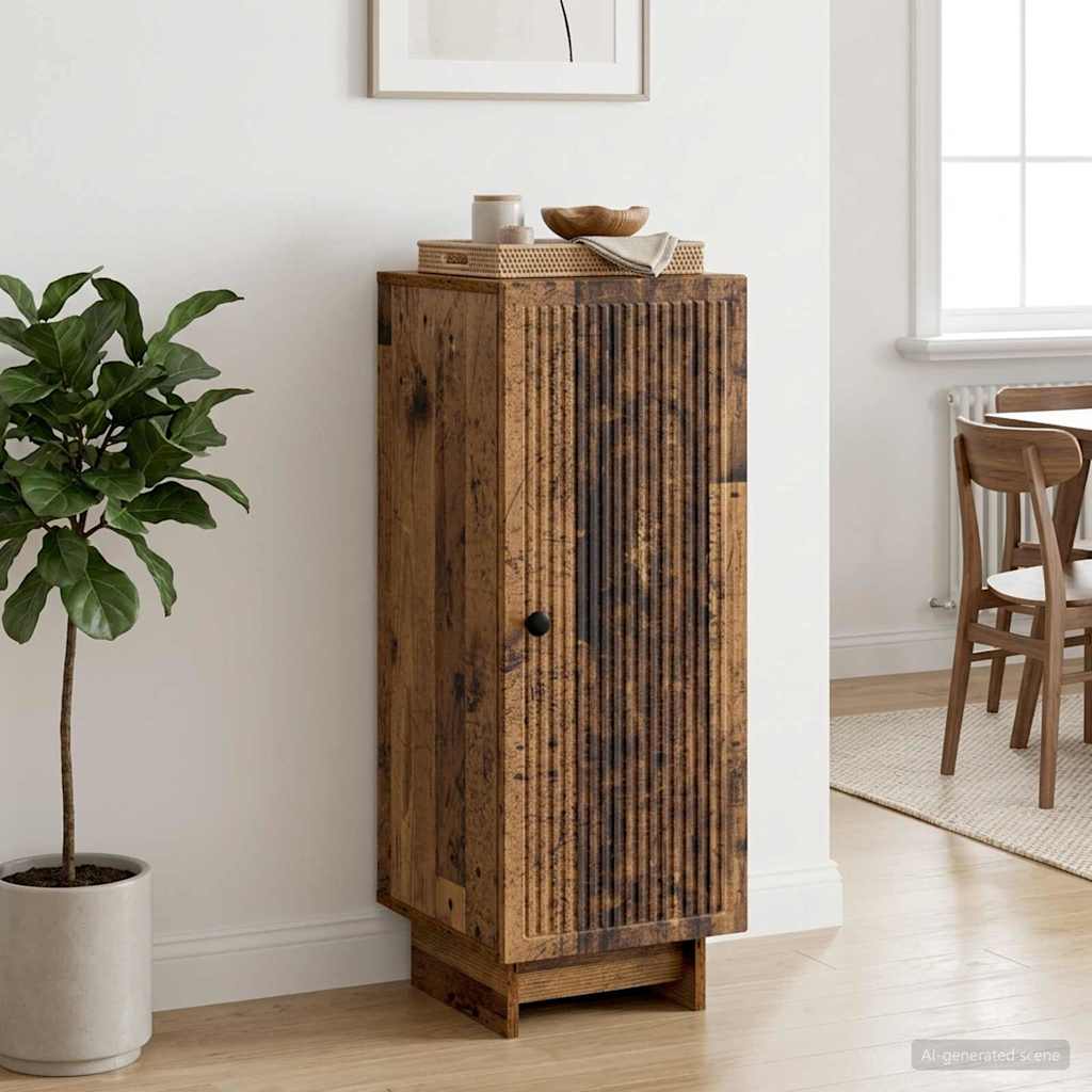 Sideboard Gammelt træ 33 x 34,5 x 90 cm Konstrueret træ