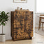 Sideboard med skuffe Røget eg 66 x 34,5 x 90 cm Konstrueret træ