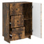 Sideboard med skuffe Røget eg 66 x 34,5 x 90 cm Konstrueret træ