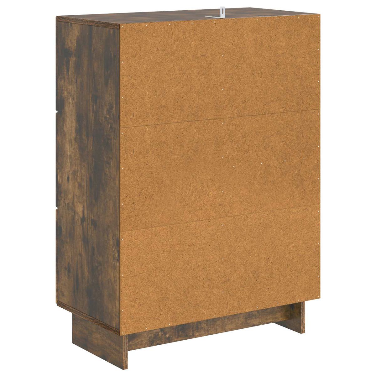 Sideboard med skuffe Røget eg 66 x 34,5 x 90 cm Konstrueret træ