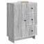 Sideboard Grå sonoma-eg 66 x 34,5 x 90 cm Konstrueret træ