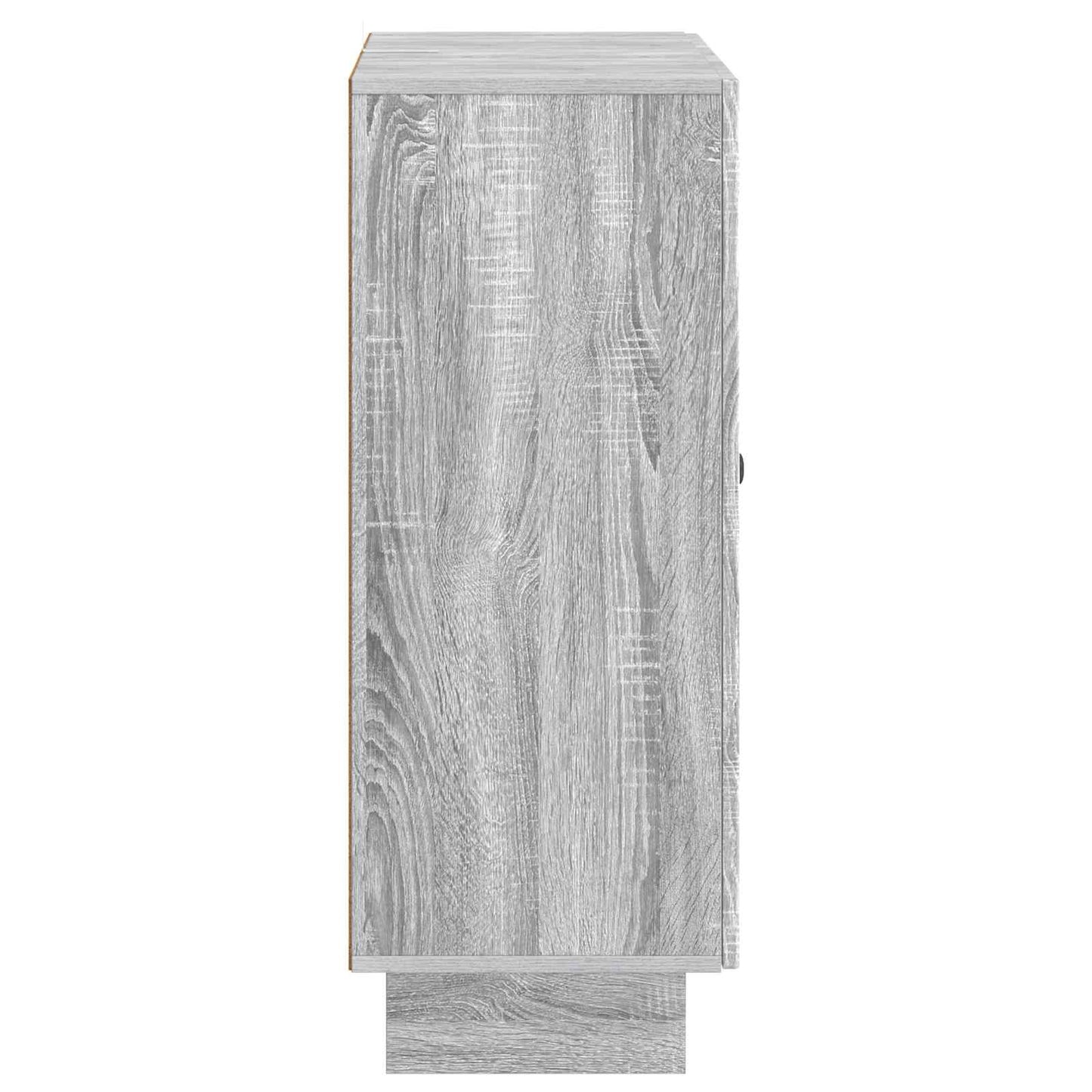 Sideboard Grå sonoma-eg 66 x 34,5 x 90 cm Konstrueret træ